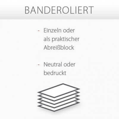 Banderoliert