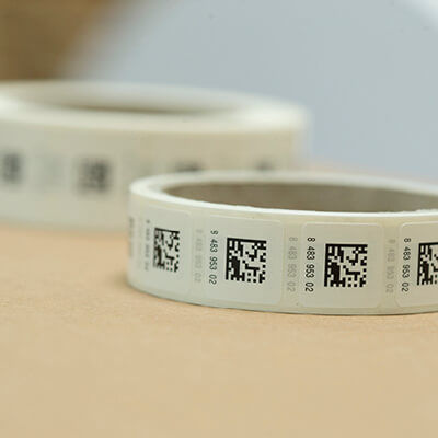 Barcode | QR-Code | Datamatrix-Code | Nummerierte Etiketten